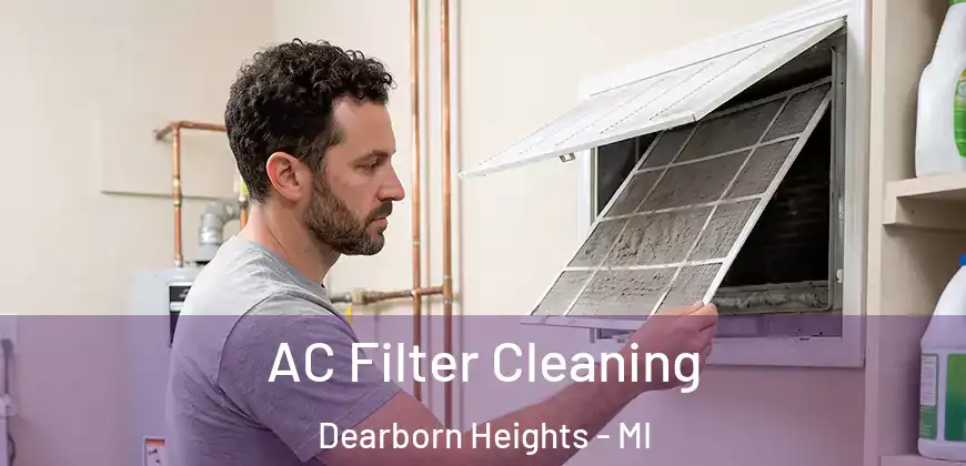 AC Filter Cleaning Dearborn Heights - MI