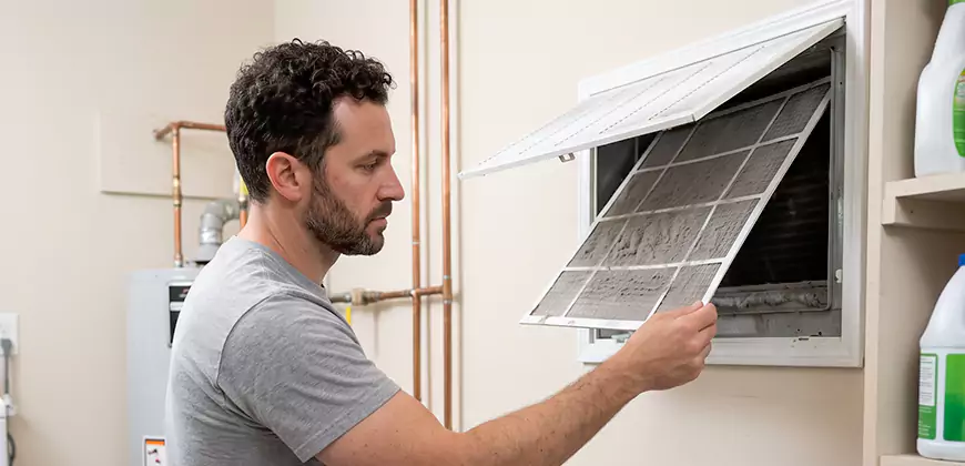 AC Filter Cleaning in Dearborn Heights
