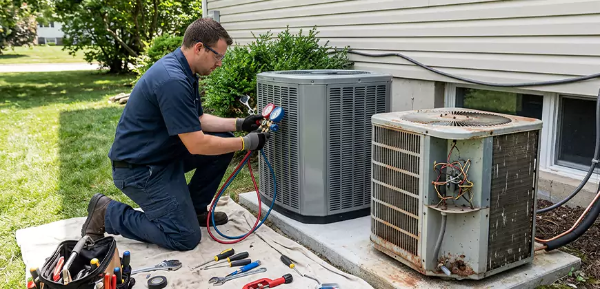 Seasonal AC Checkup in Dearborn Heights