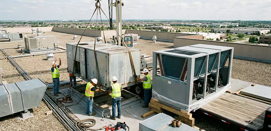 Warehouse and Industrial HVAC Replacement in Dearborn Heights