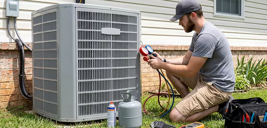 Emergency Air Conditioning Retrofit in Dearborn Heights