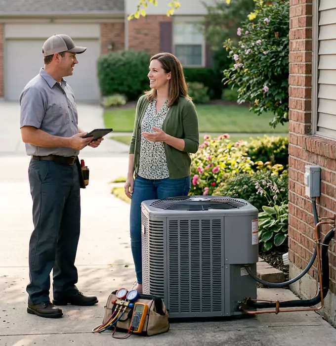 Why Dearborn Heights Homeowners Choose Dearborn Heights HVAC for Outdoor AC Installation?